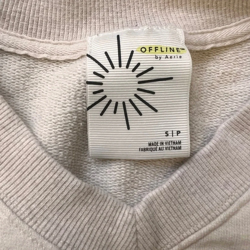 Hollister Aerie Aeropostale Cropped Sweater & Sweatshirt Bundle 4 PIECES Small‎ - Picture 12 of 14